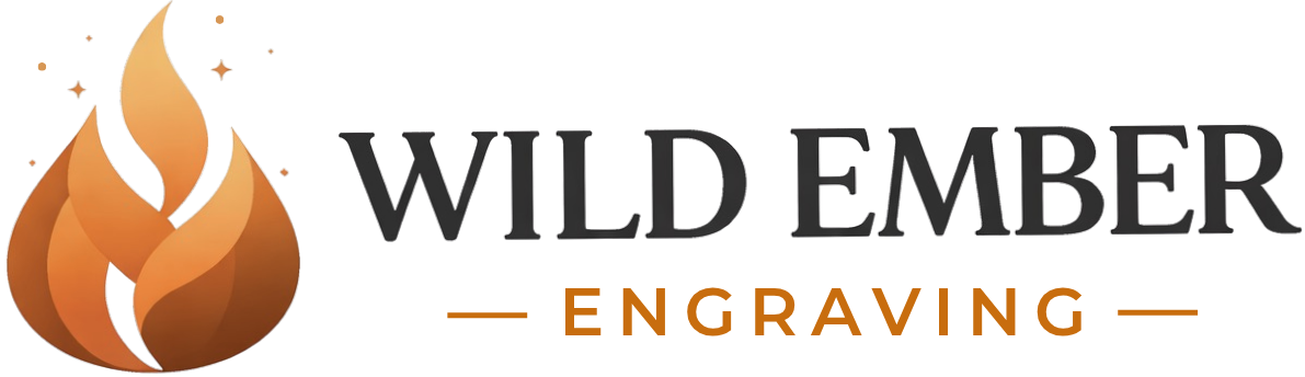 Wild Ember Engraving Logo